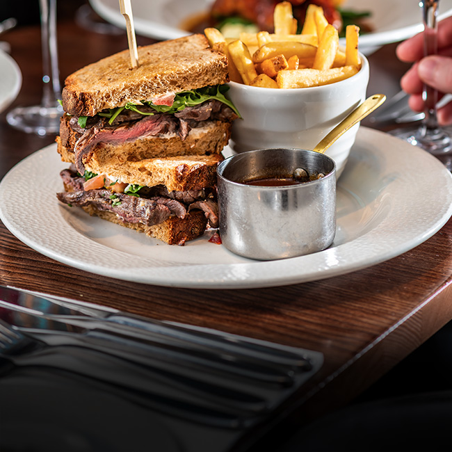 Brunch menu at The Golden Heart