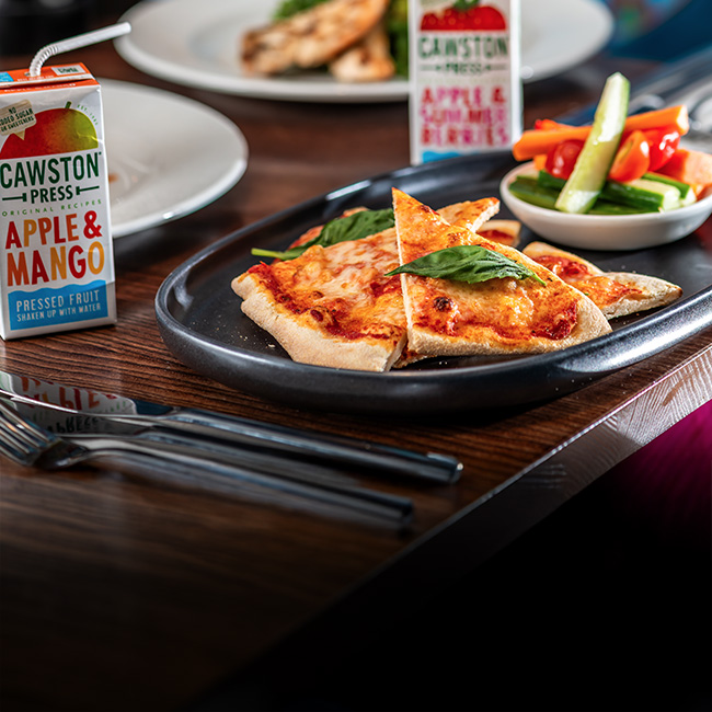 Children's menu at The Golden Heart