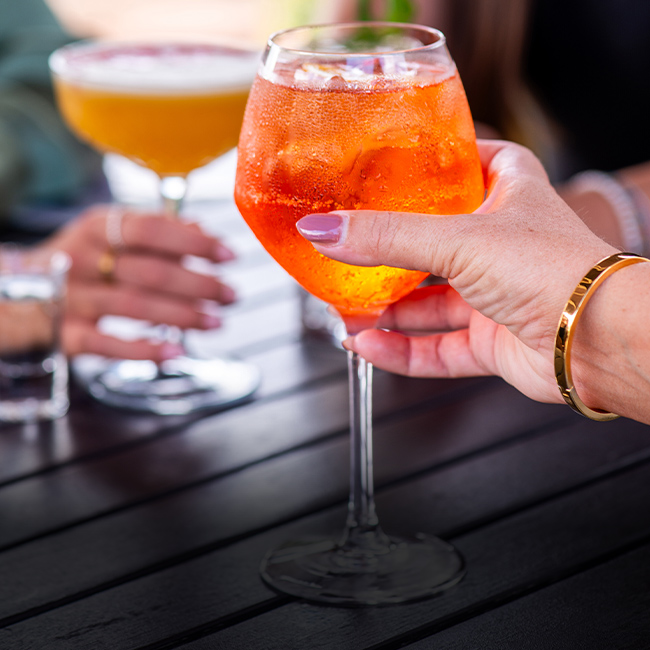 Wine & Drinks menu at The Golden Heart