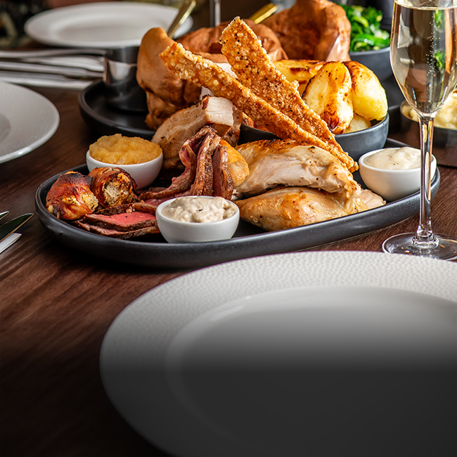 Sunday menu at The Golden Heart