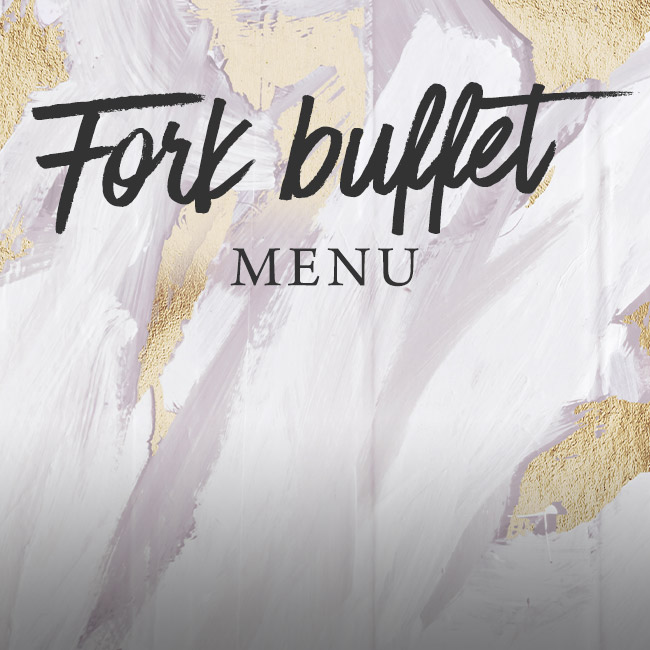Fork buffet menu at The Golden Heart