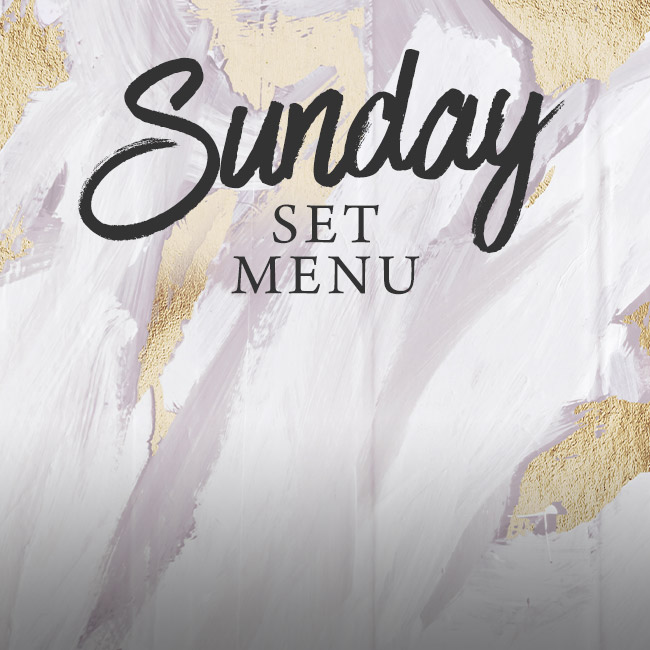 Sunday set menu at The Golden Heart
