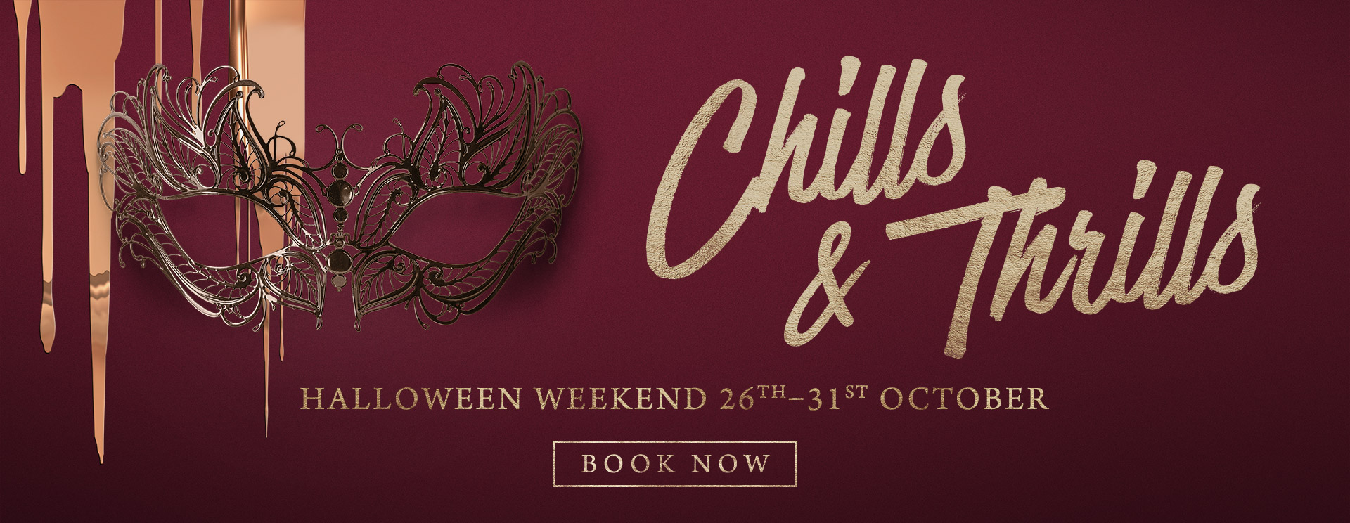 Chills & Thrills this Halloween at The Golden Heart